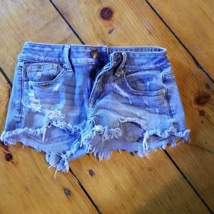 Super Stretch shortie shorts